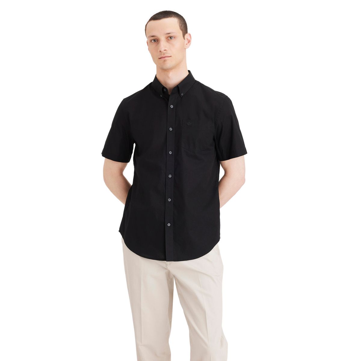 DOCKERS - Camisa Manga Corta Hombre Dockers