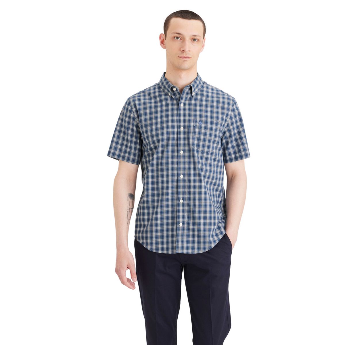 DOCKERS - Camisa Manga Corta Hombre Dockers