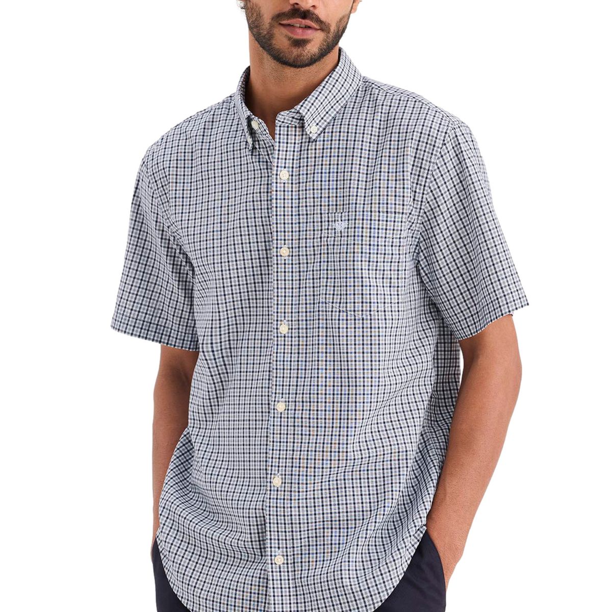 DOCKERS - Camisa Manga Corta Hombre Dockers