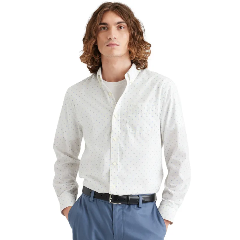 DOCKERS - Camisa Manga Larga Hombre Dockers