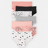 Pack 7 Calzones Algodón Niña