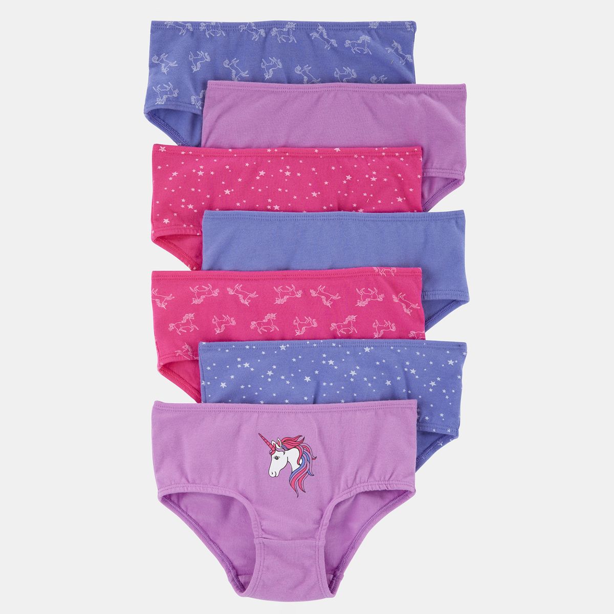 CARTER'S - Pack 7 Calzones Algodón Niña Carter's