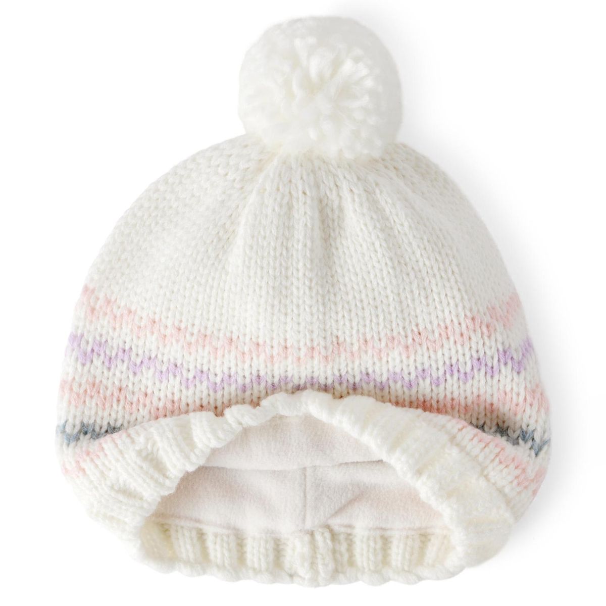 CARTER'S - Gorro Pompón con Forro Polar Niña Carter's