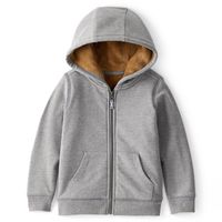 Polerón Con Forro Polar y Gorro Niño