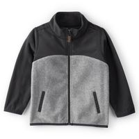 Polerón Cierre Polar Bicolor Niño