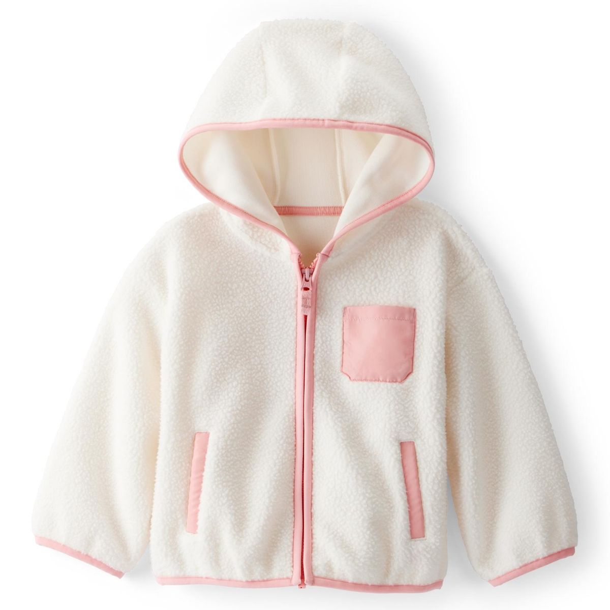 CARTER'S - Polerón Sherpa Con Cierre Niña Carter's