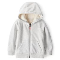 Polerón Cierre Con Forro Sherpa Niña