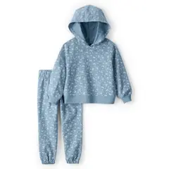 CARTER'S - Conjunto 2 Piezas Polerón y Pantalón Buzo Estampado Niña