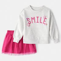 Conjunto 2 Piezas Polerón y Falda Tul Niña