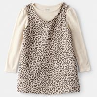 Conjunto 2 Piezas Vestido y Polera Manga Larga Niña