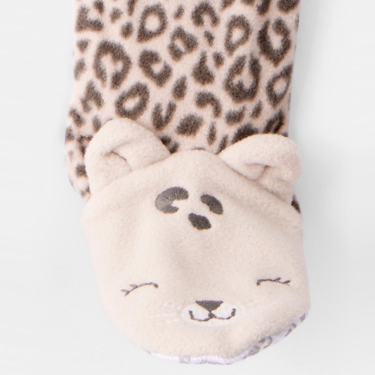 CARTER'S - Pijama Polar Estampado Animal Print Niña Carter's