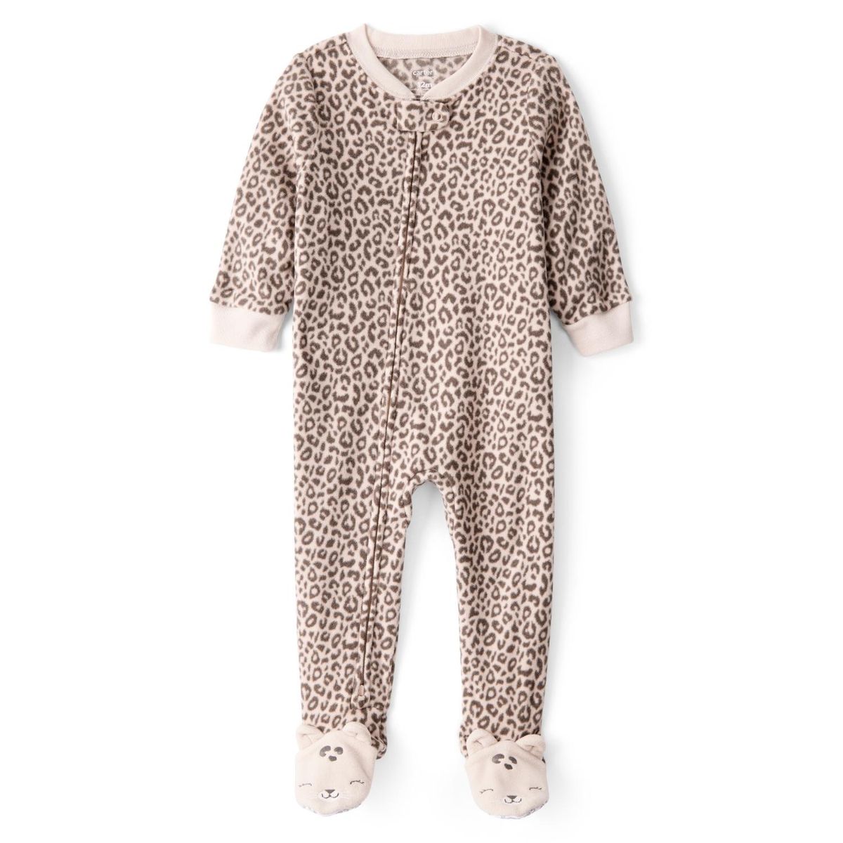 CARTER'S - Pijama Polar Estampado Animal Print Niña Carter's