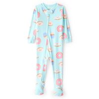 Pijama Polar Estampado Donuts Niña