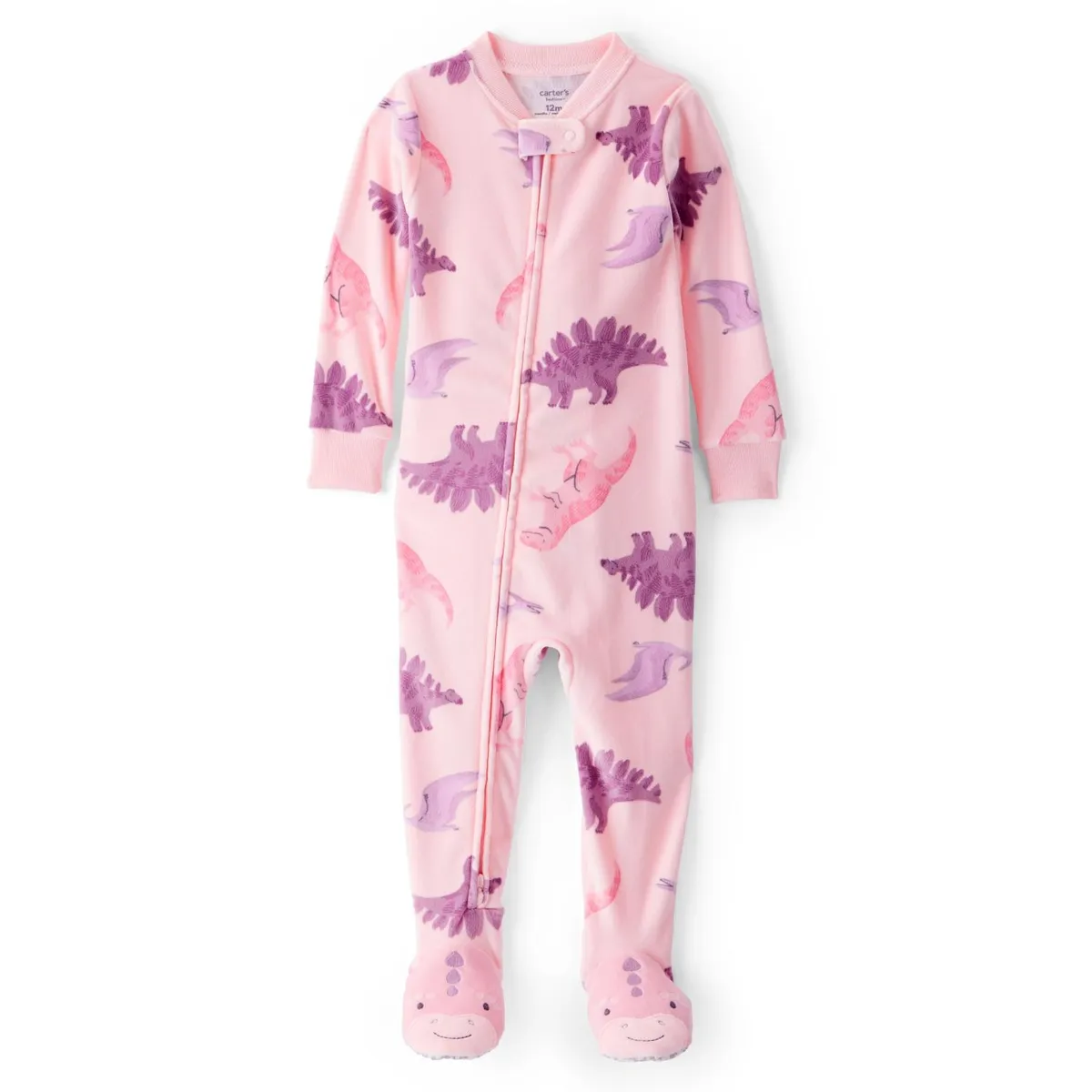 CARTER'S - Pijama Polar Estampado Dinosaurios Niña Carter's