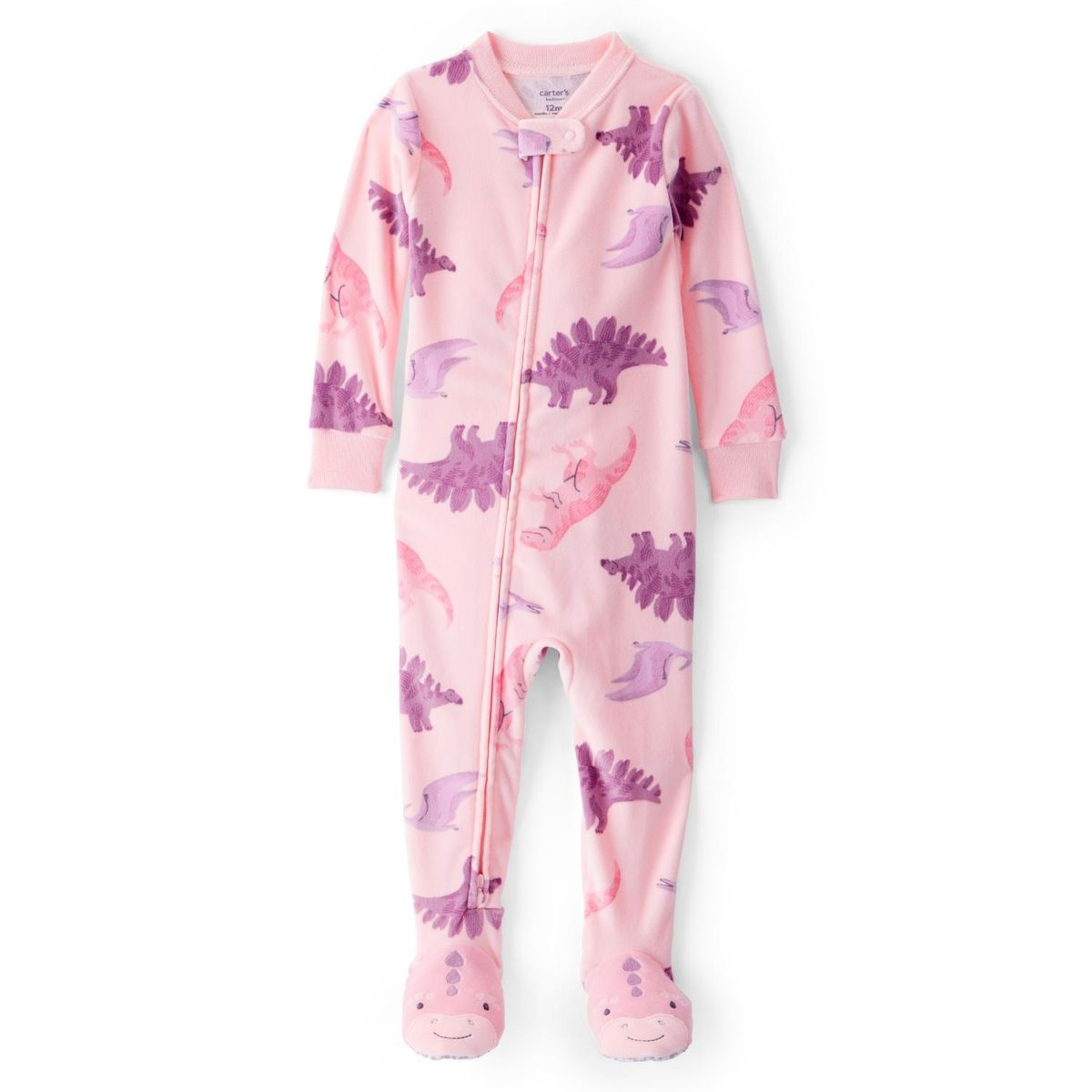 CARTER'S - Pijama Polar Estampado Dinosaurios Niña Carter's