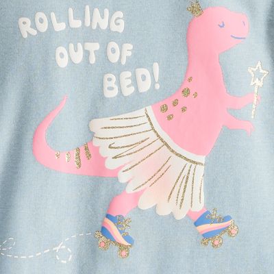 Imagen 2 del producto Pijama 4 Piezas Estampado Algodón Niña