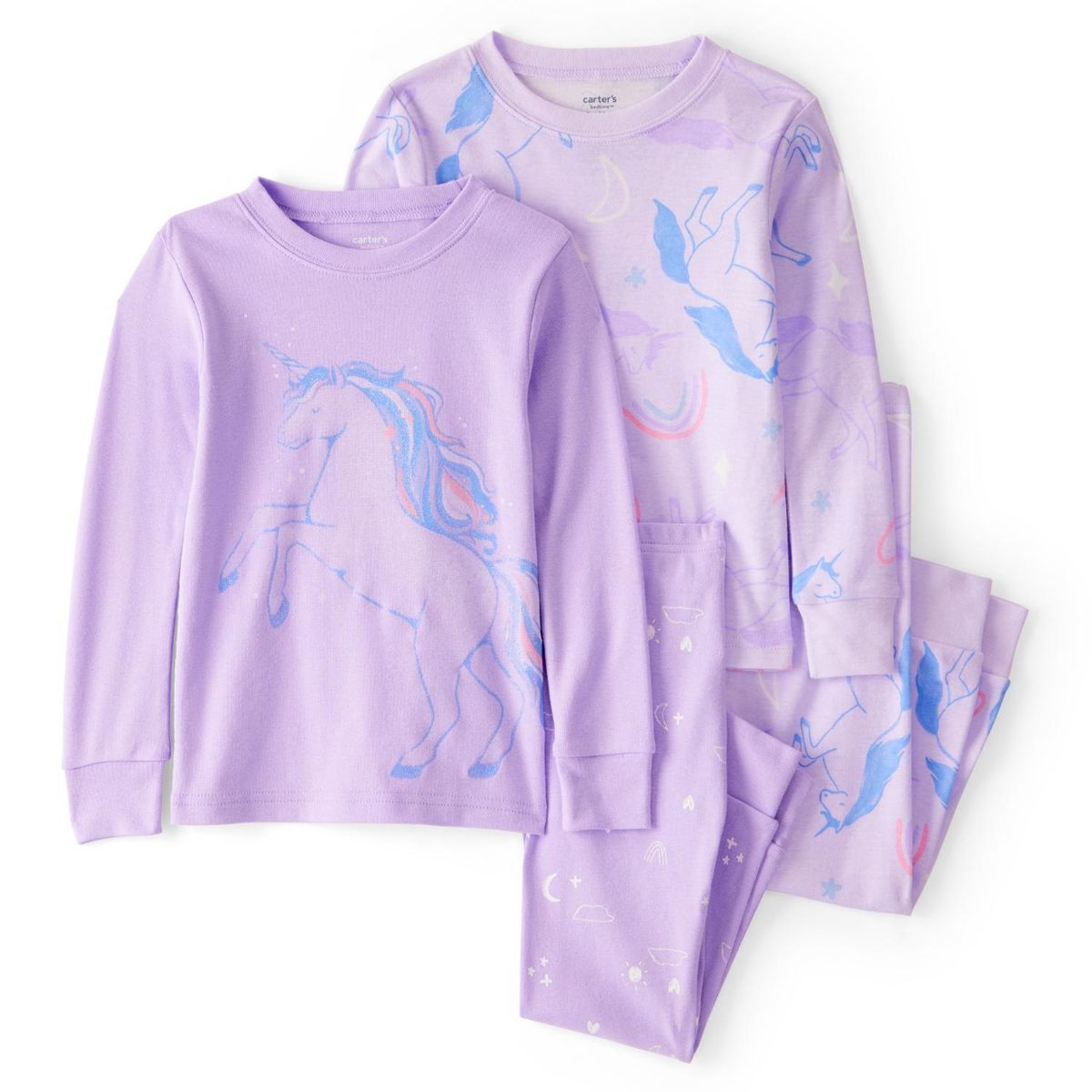 CARTER'S - Pijama 4 Piezas Estampado Algodón Niña Carter's