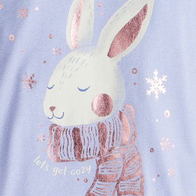 Imagen 2 del producto Pijama 4 Piezas Estampado Algodón Niña