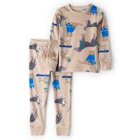 Pijama 2 Piezas Polar Estampado Perros Niño