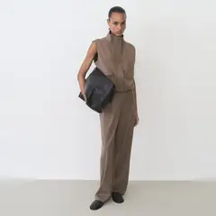 MANGO - Chaleco Oversize Bolsillos Mujer