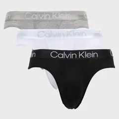 CALVIN KLEIN - Pack De 3 Slips Algodón Hombre