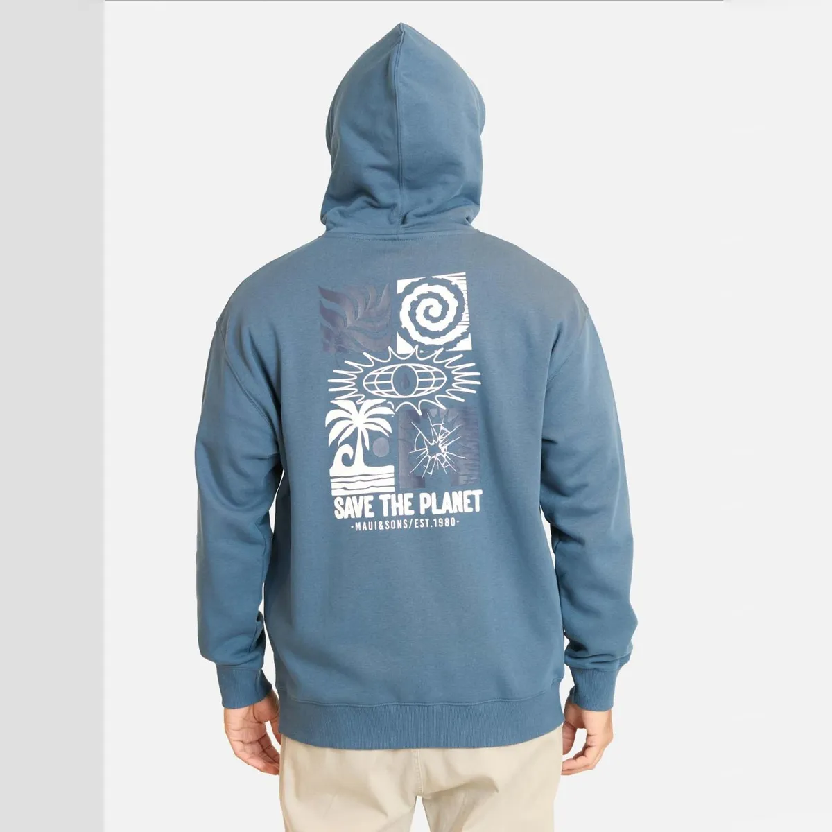 MAUI AND SONS - Polerón Canguro Hombre Maui And Sons