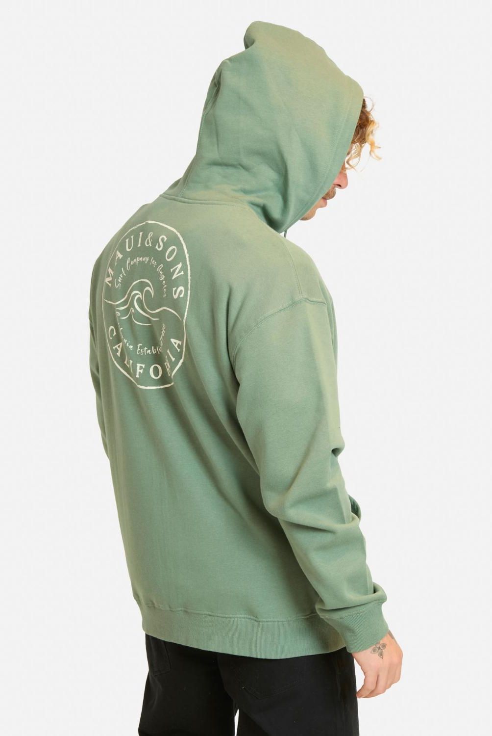 MAUI AND SONS - Polerón Full Zipper Hombre Maui And Sons
