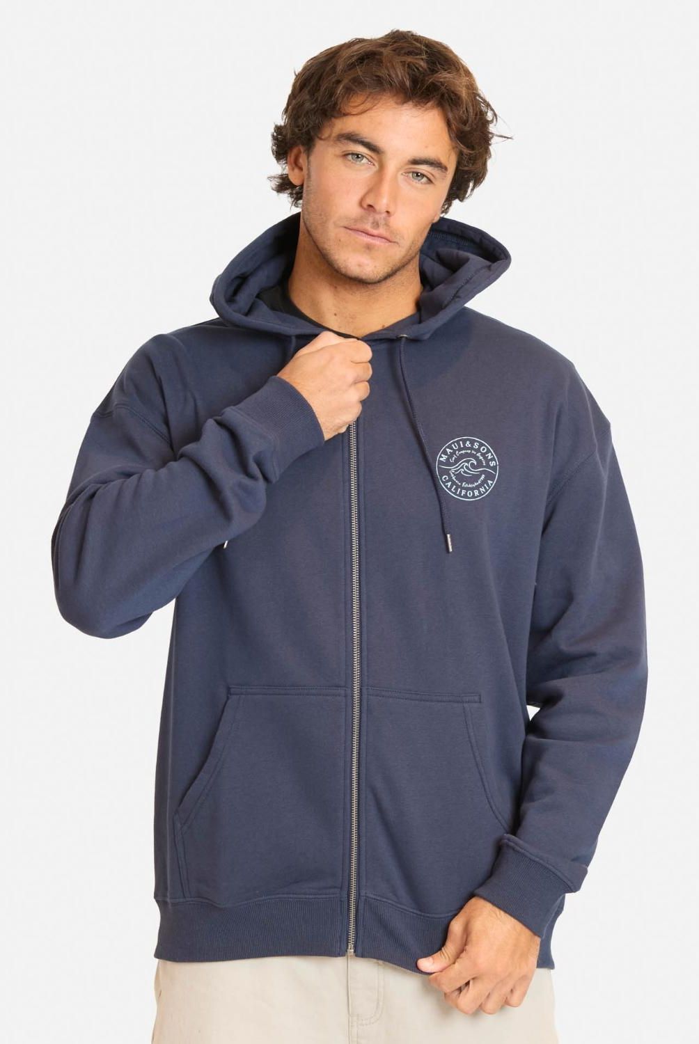 MAUI AND SONS - Polerón Full Zipper Hombre Maui And Sons
