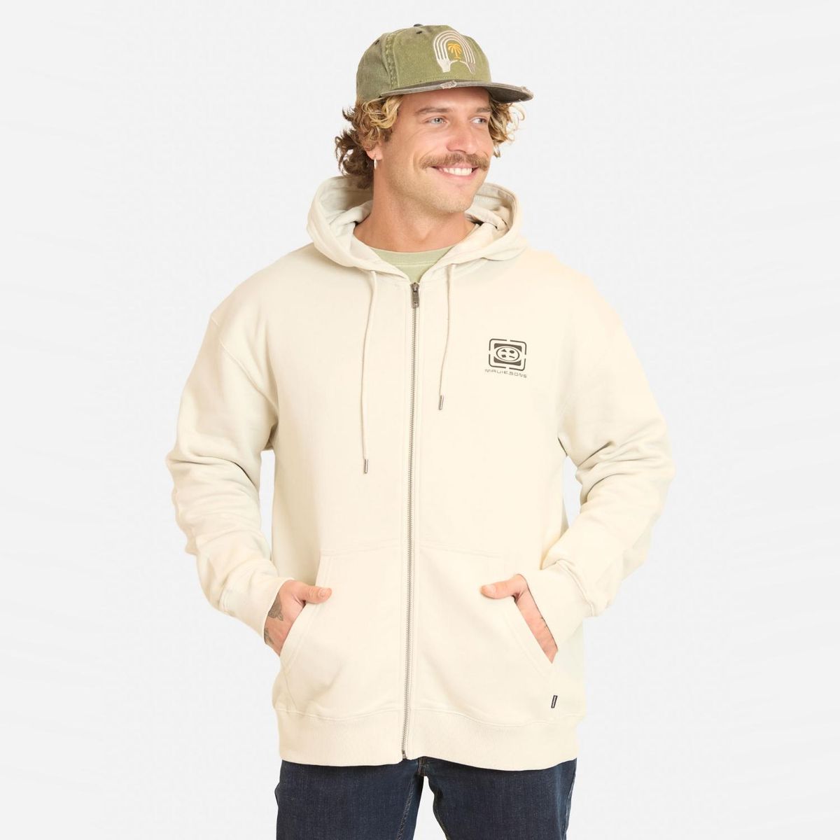 MAUI AND SONS - Polerón Full Zipper Hombre Maui And Sons