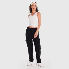 BSOUL - Pantalón De Buzo Cargo Mujer