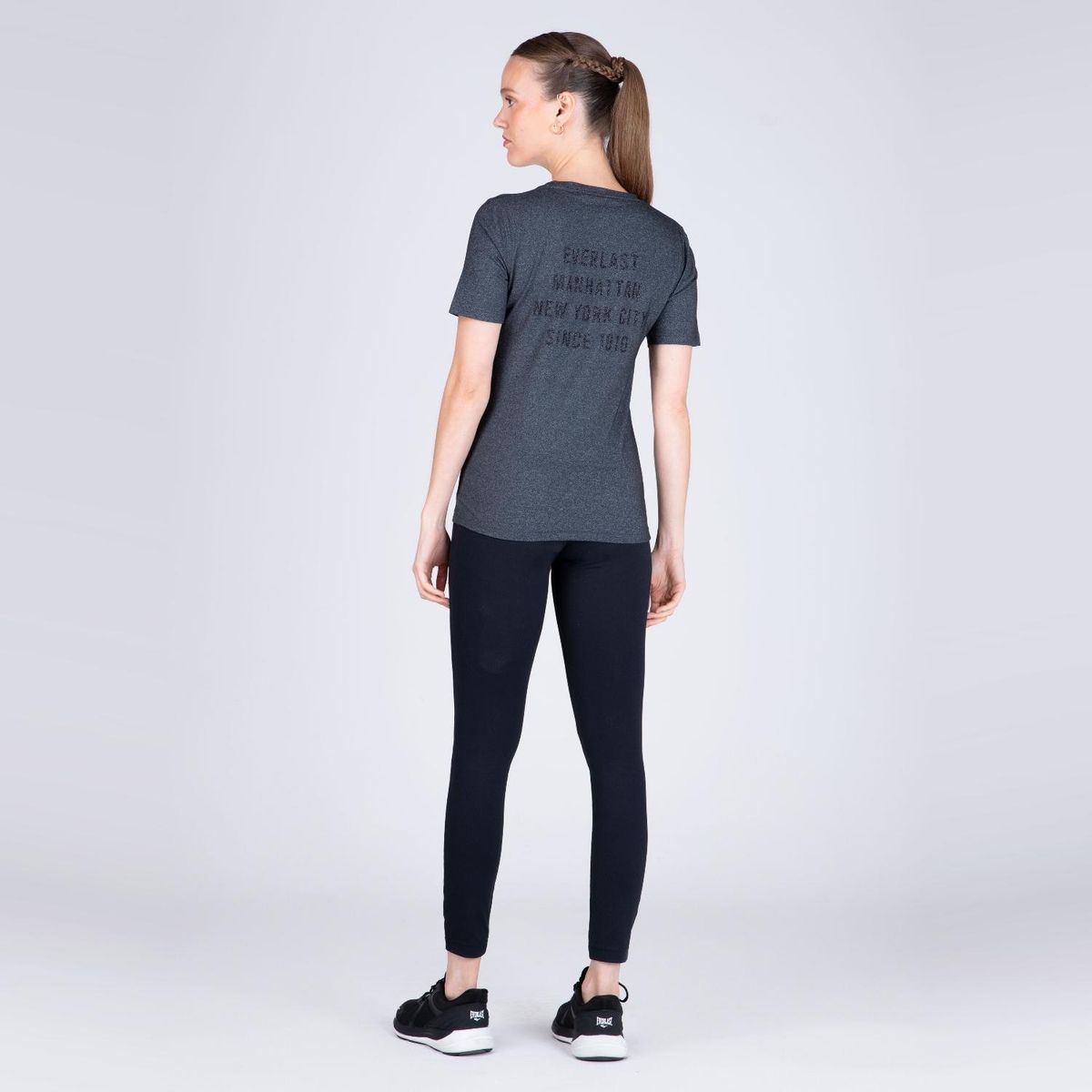 EVERLAST - Polera Manga Corta Deportiva Basic Two Mujer Everlast