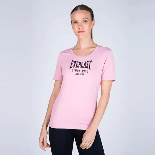 EVERLAST - Polera Manga Corta Deportiva Basic Two Mujer
