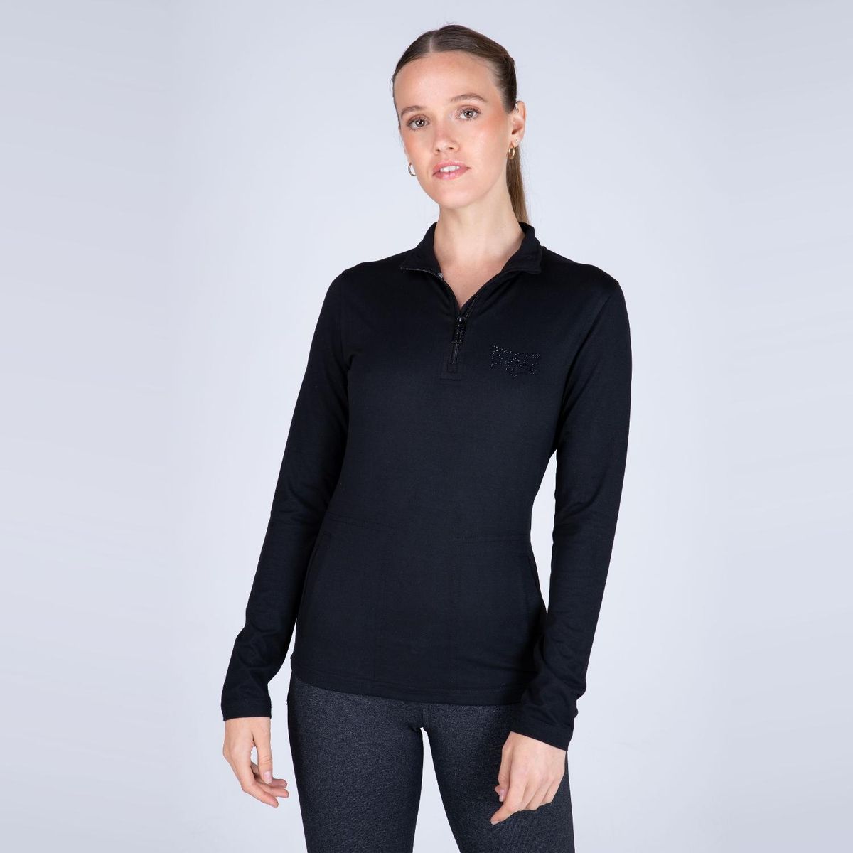 EVERLAST - Poleras Deportivas Manga Larga Basic Two Mujer Everlast