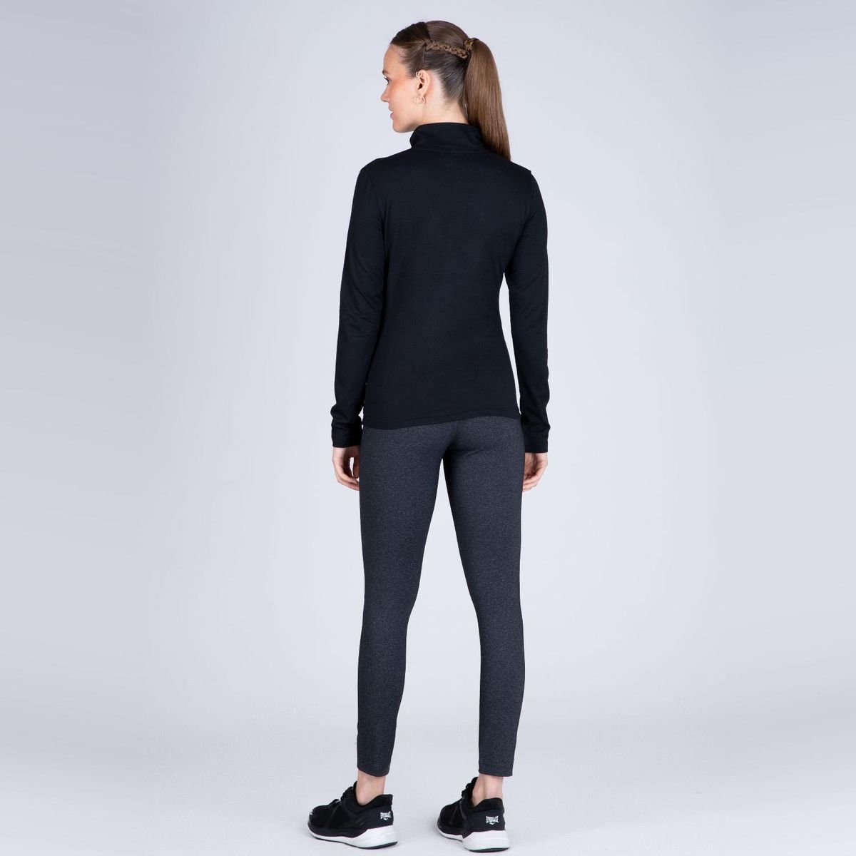 EVERLAST - Poleras Deportivas Manga Larga Basic Two Mujer Everlast