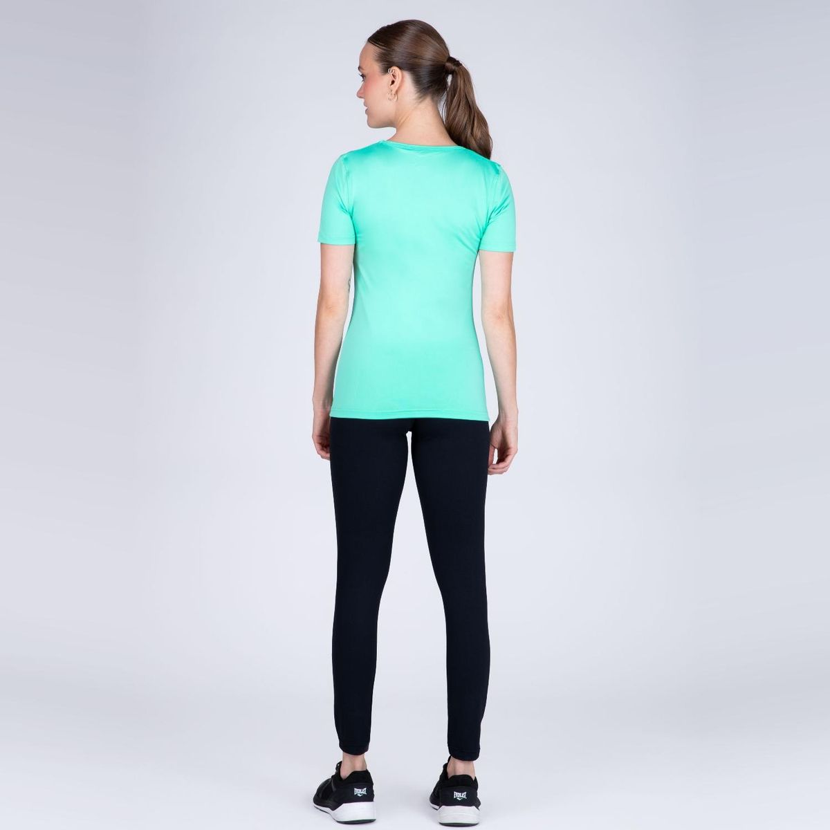 EVERLAST - Polera Manga Corta Deportiva Hiit Mujer Everlast