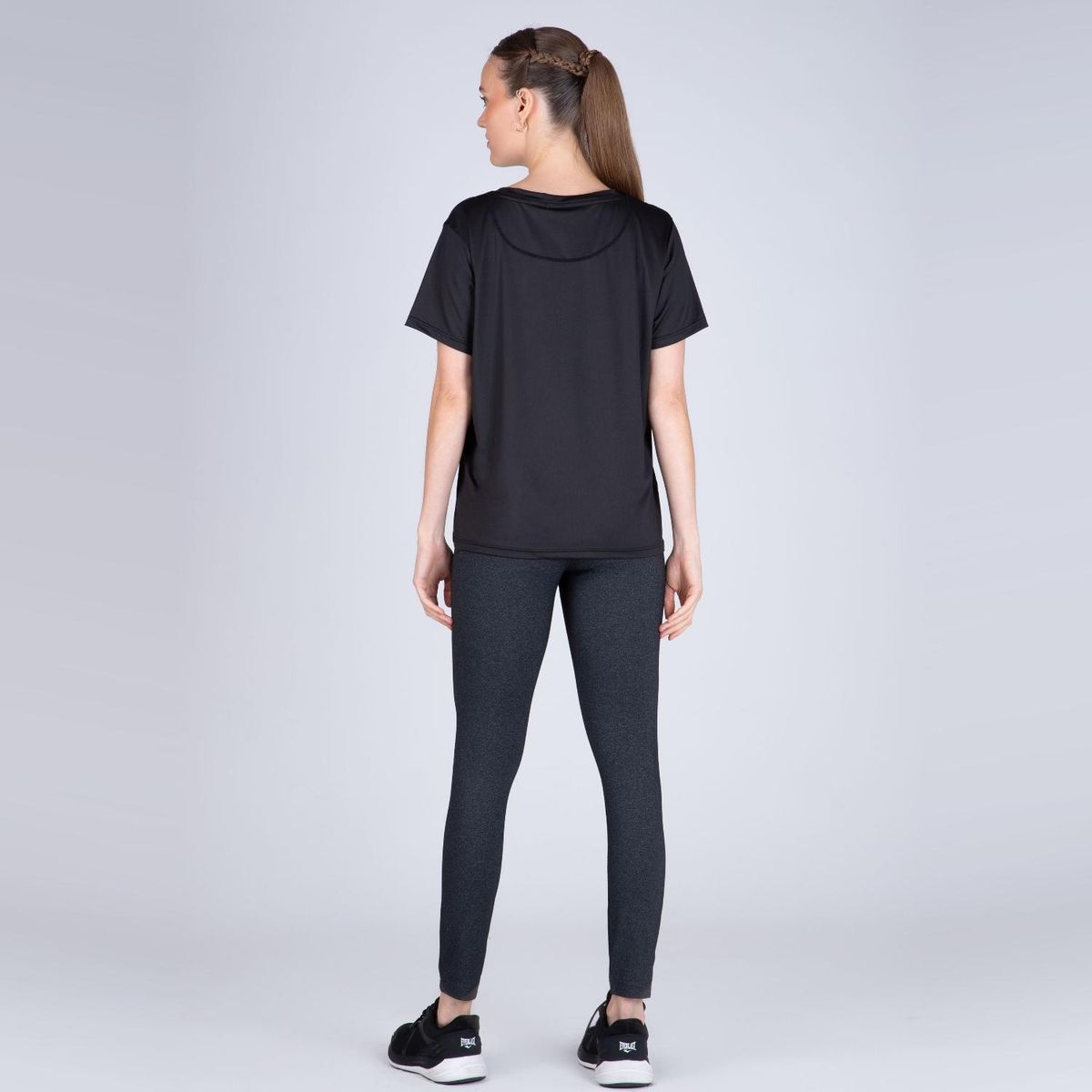 EVERLAST - Polera Manga Corta Deportiva Ice Mujer Everlast