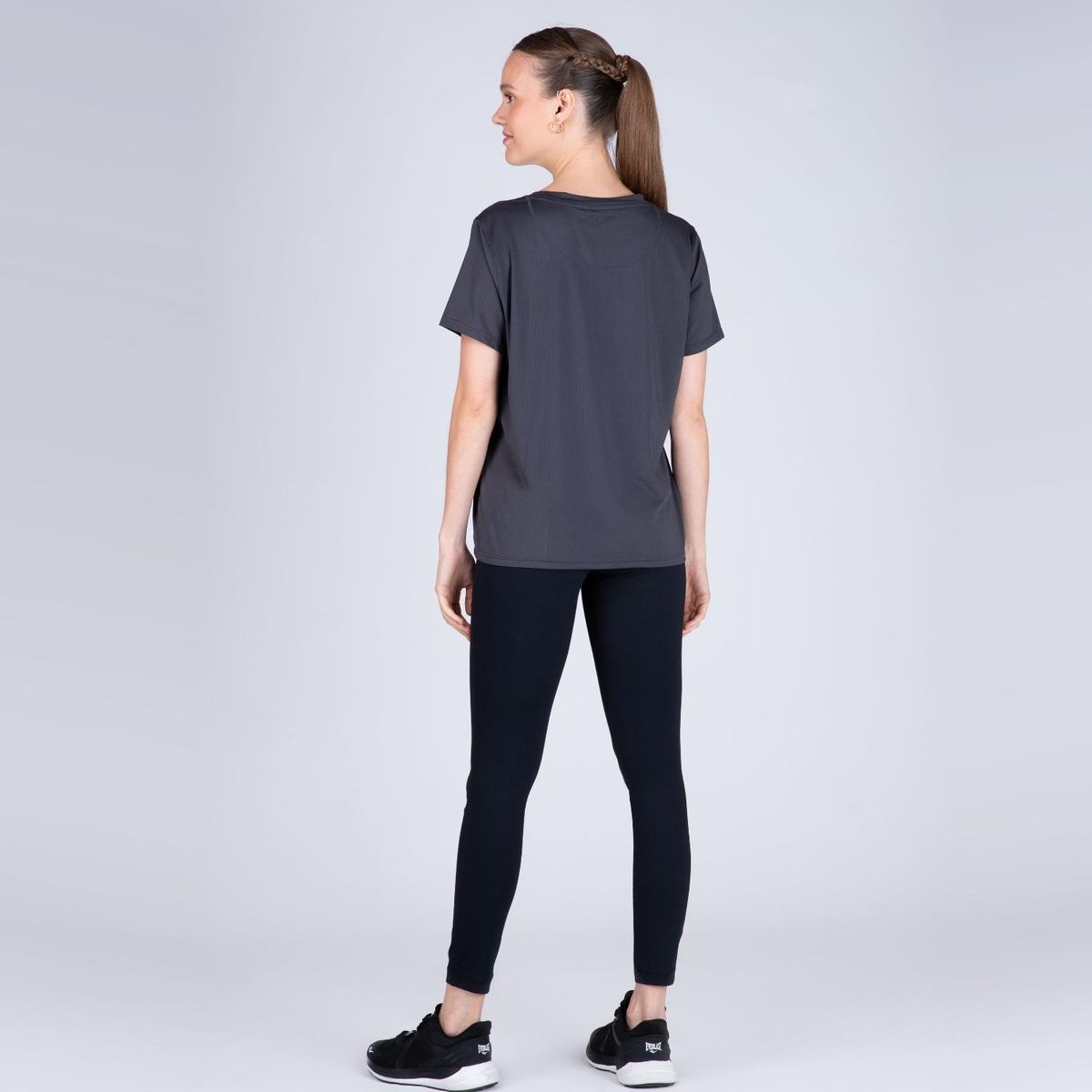 EVERLAST - Polera Manga Corta Deportiva Ice Mujer Everlast