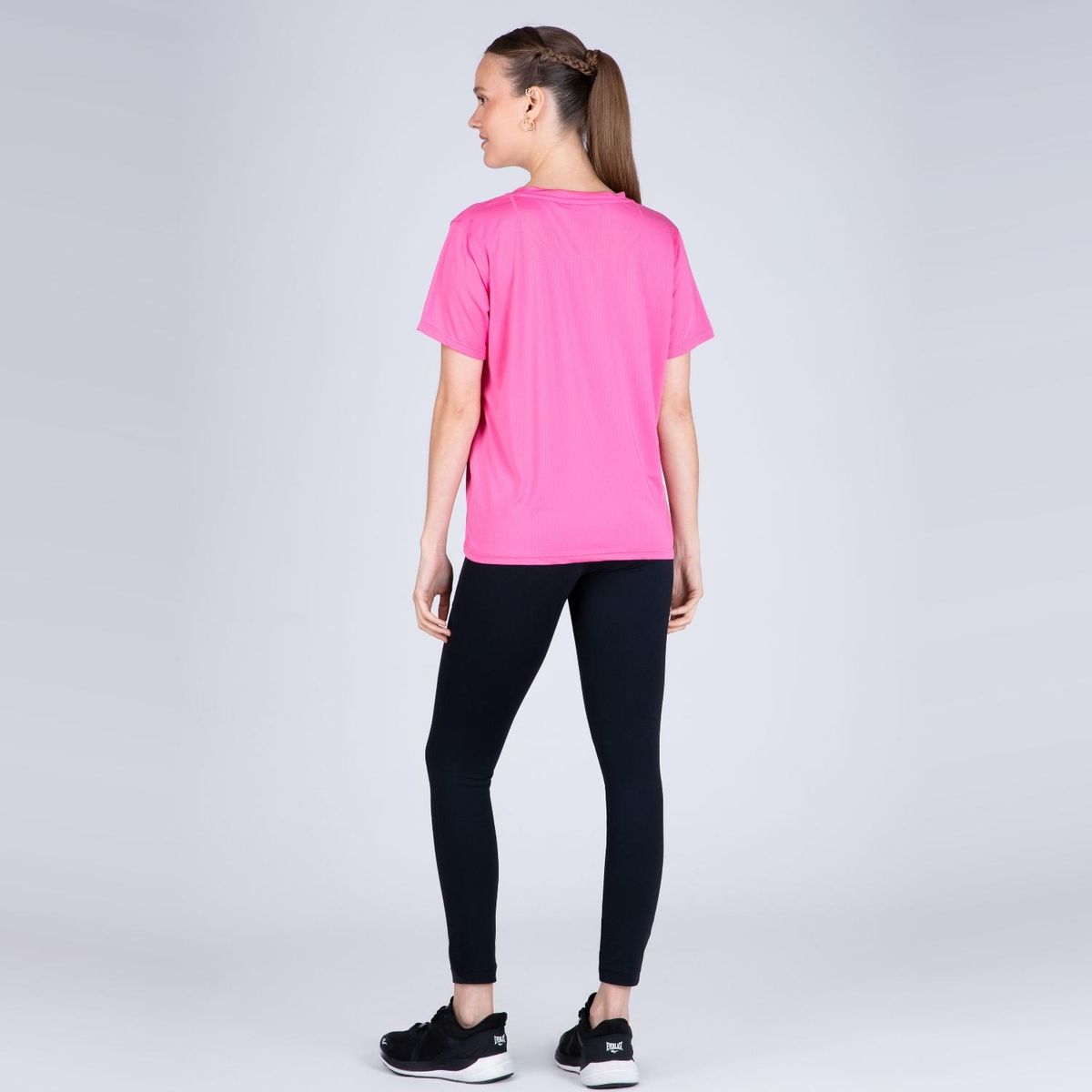 EVERLAST - Polera Manga Corta Deportiva Ice Mujer Everlast