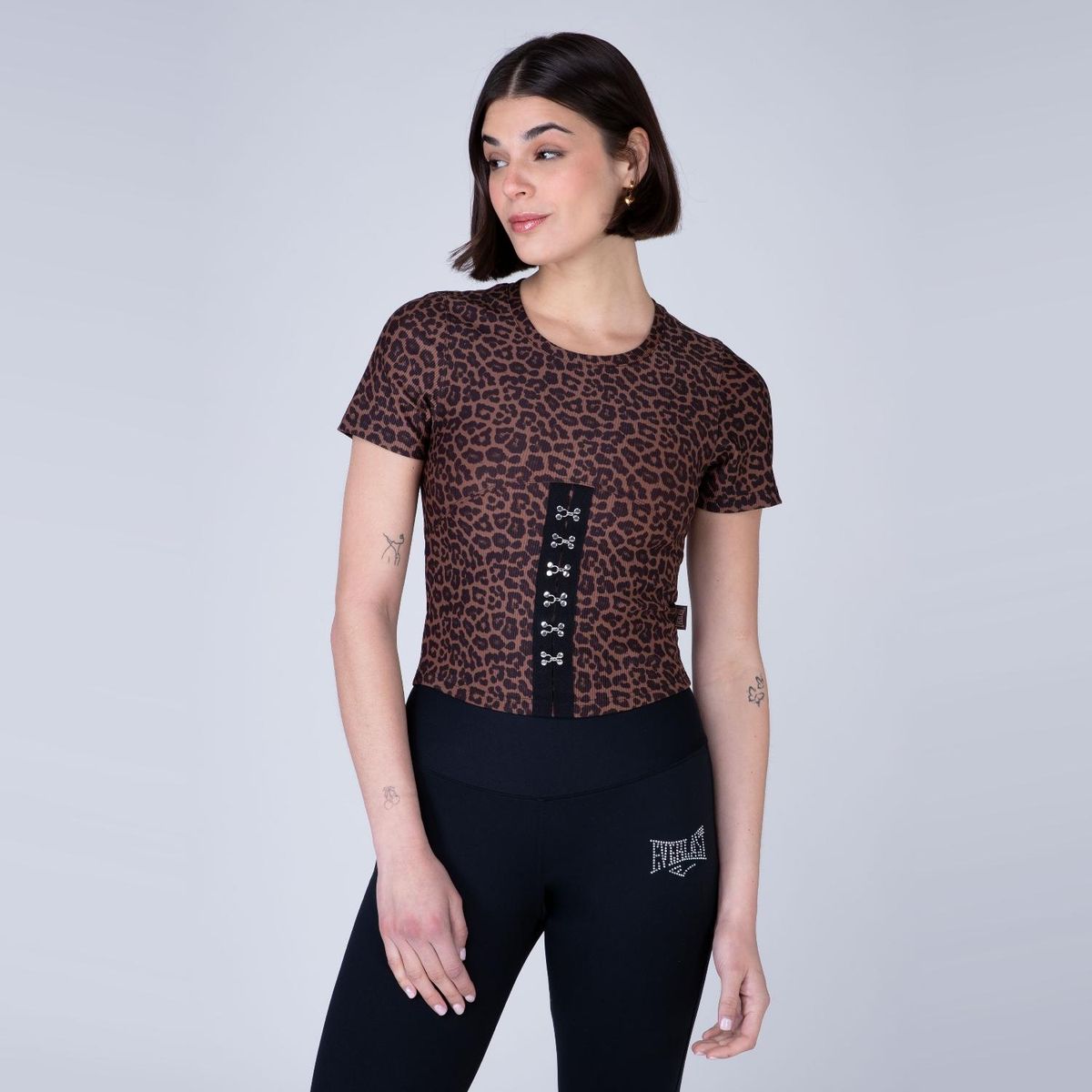 EVERLAST - Polera Manga Corta Deportiva New WorlMujer Everlast