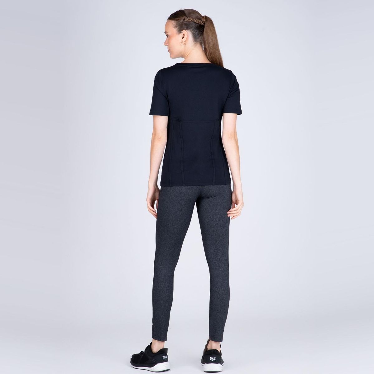 EVERLAST - Polera Manga Corta Deportiva Timeless Mujer Everlast