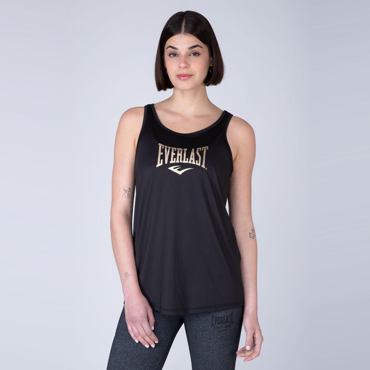 EVERLAST - Polera Sin Mangas Deportiva Io Mujer Everlast