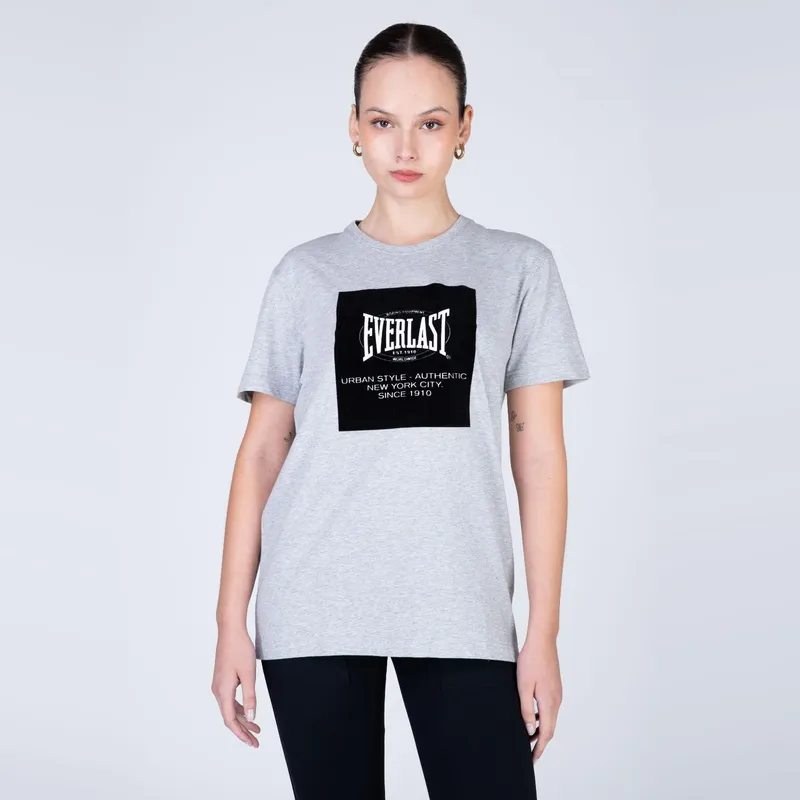 EVERLAST - Polera Manga Corta Deportiva Passport Mujer Everlast