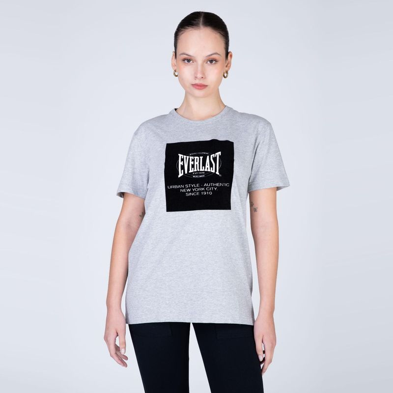 EVERLAST - Polera Manga Corta Deportiva Passport Mujer Everlast