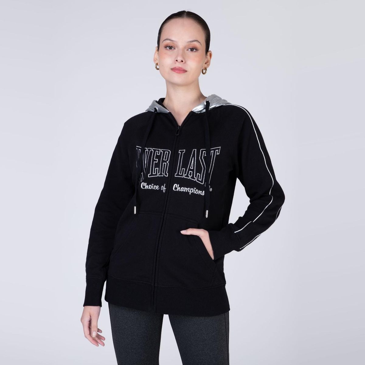 EVERLAST - Polerón Deportivo Mujer Everlast