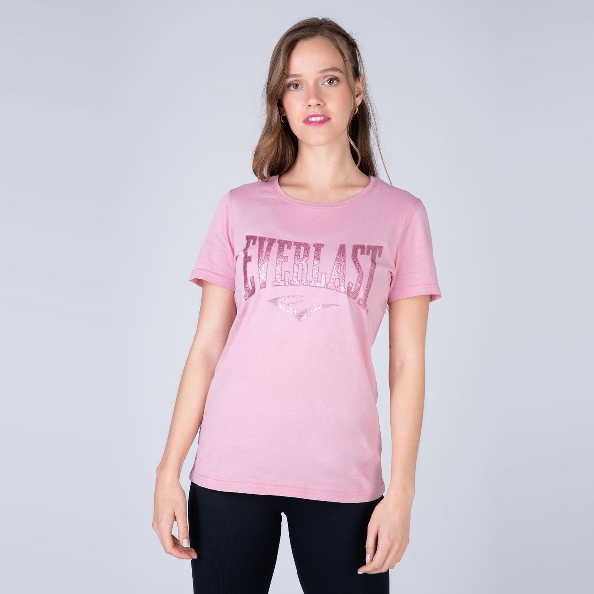 EVERLAST - Polera Manga Corta Deportiva Commodity Mujer Everlast