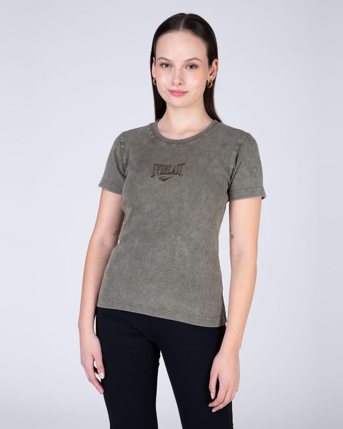 EVERLAST Polera Manga Corta Deportiva Artic Mujer Everlast