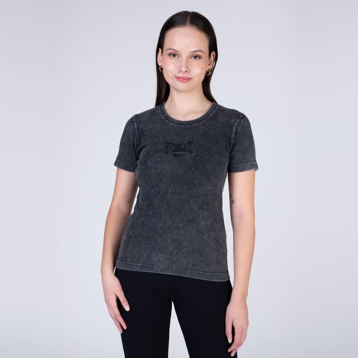 EVERLAST - Polera Manga Corta Deportiva Artic Mujer Everlast