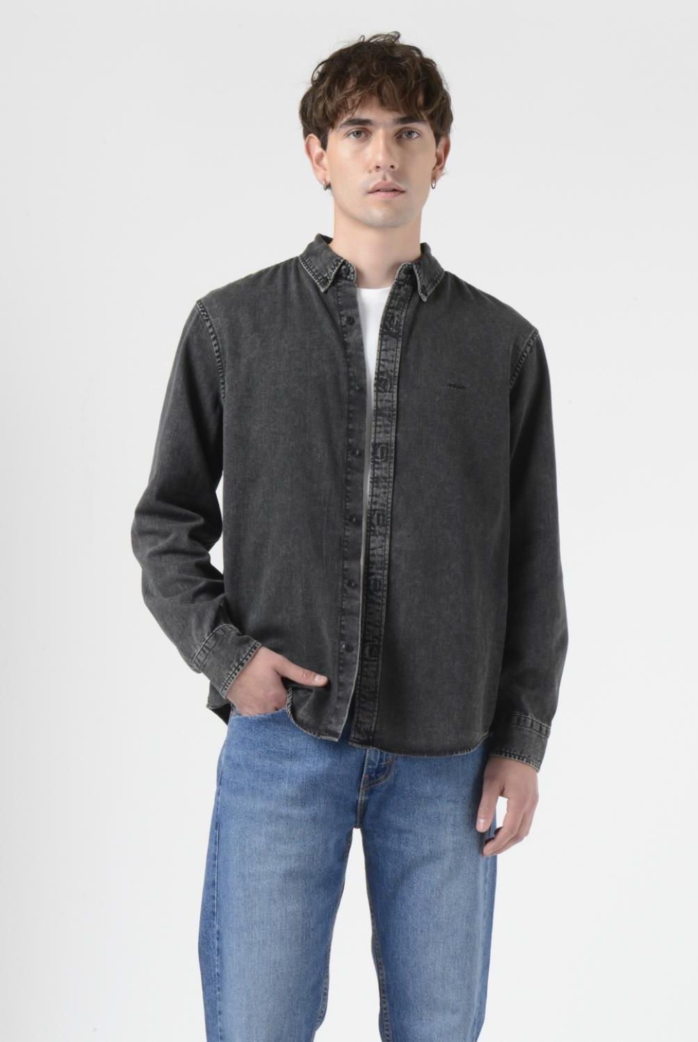 LEVIS - Camisa Manga Larga Algodón Hombre Levis