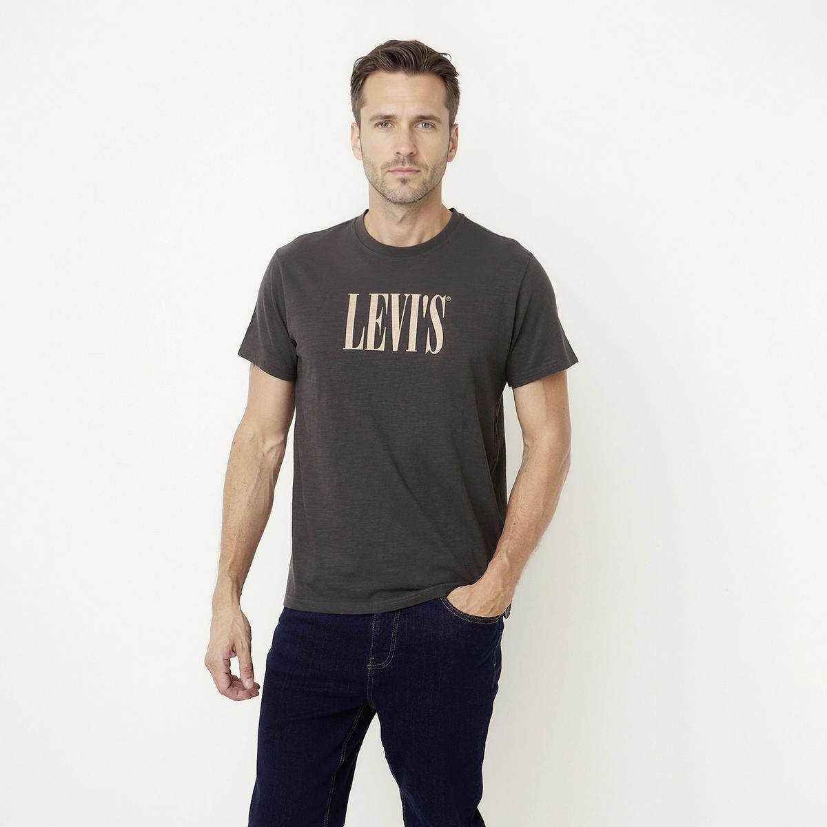 LEVIS - Polera Manga Corta Algodón Hombre Levis