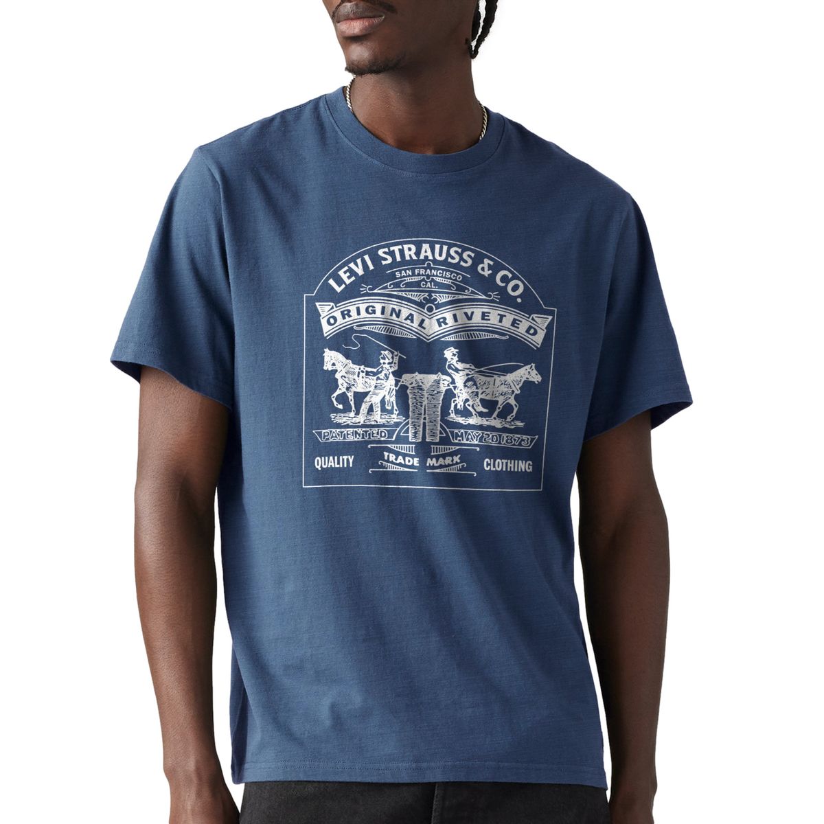 LEVIS - Polera Manga Corta Algodón Hombre Levis